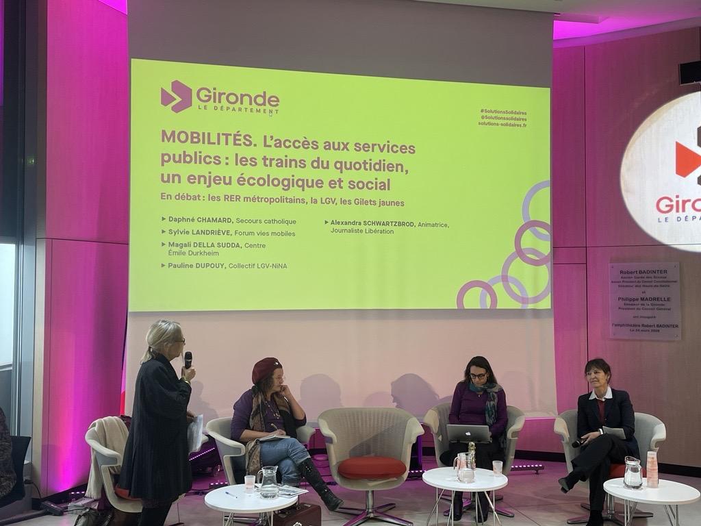 Table-ronde mobilités Solutions solidaires 2024